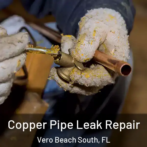 Copper Pipe Leak Repair Vero Beach South, FL