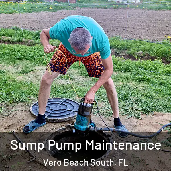  Sump Pump Maintenance Vero Beach South, FL